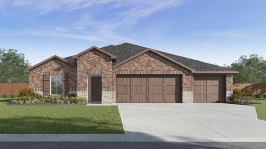 New construction Single-Family house 1045 Great Barracuda Lane, Alvin, TX 77511 The Fairfield- photo 0