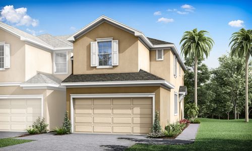 New construction Townhouse house 1114 Turquoise Waves Cove, Kissimmee, FL 34747 - photo 1 1