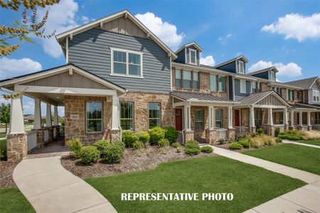New construction Townhouse house 2506 Settlers Place, Garland, TX 75042 Conrad- photo 0