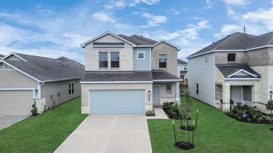 New construction Single-Family house 9965 Tammy Lane, Magnolia, TX 77354 Laurel- photo 0