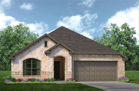 New construction Single-Family house 1344 Elk Ridge Drive, Crowley, TX 76036 Concept 2186- photo 0