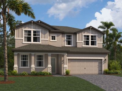 New construction Single-Family house Santa Monica, 10805 Rolling Moss Road, Tampa, FL 33647 - photo
