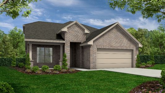 New construction Single-Family house Princeton + Bonus 50's, 40211 Bay Warbler Court, Magnolia, TX 77354 - photo