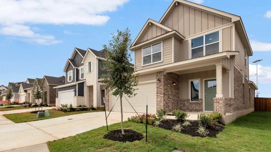 New construction Single-Family house 148 Grey Slate Avenue, Marble Falls, TX 78654 The Hanna- photo 2 2