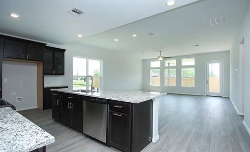 New construction Single-Family house 22219 Cortona Glen Drive, Hockley, TX 77447 Enclave Series - Cayman- photo