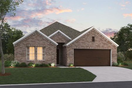 New construction Single-Family house 7504 S Oakleaf Trail, Denton, TX 76226 Pizarro - 40' Smart Series- photo 0