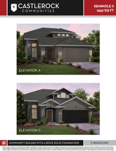 New construction Single-Family house Seminole II, 14303 Pecan Maple Drive, Crosby, TX 77532 - photo