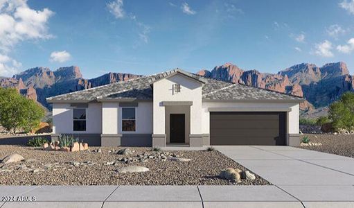 New construction Single-Family house 46 S Carlton Avenue, Casa Grande, AZ 85122 Holden- photo 0 0