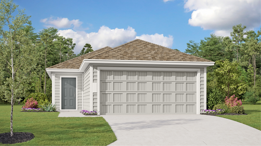 New construction Single-Family house Trenton, 6911 Solar Ridge, San Antonio, TX 78252 - photo