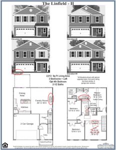 New construction Single-Family house 9004 Stoney Waters Court, Charlotte, NC 28215 Linfield II- photo