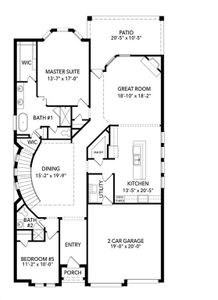 New construction Single-Family house 6950 Westlake Drive, Grand Prairie, TX 75054 Monte Carlo- photo 2 2