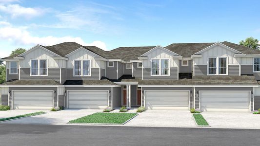New construction Townhouse house The Robson, 18909 Schultz Lane, Round Rock, TX 78664 - photo