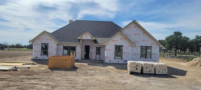 New construction Single-Family house 325 Oak Meadow Lane, Weatherford, TX 76085 The Bennett- photo 0
