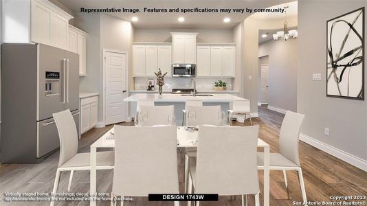 New construction Single-Family house 12431 Cotorra Springs, San Antonio, TX 78254 Design 1743W- photo
