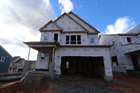 New construction Single-Family house 3043 June Lake Station, Apex, NC 27502 Deerfield - Premier Collection- photo