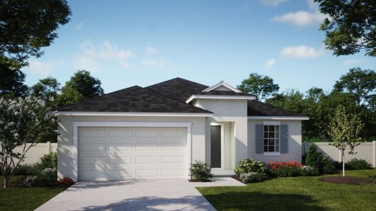 Traditional Elevation - Meadowood at St. Johns Preserve in Palm Bay, FL by Landsea Homes
