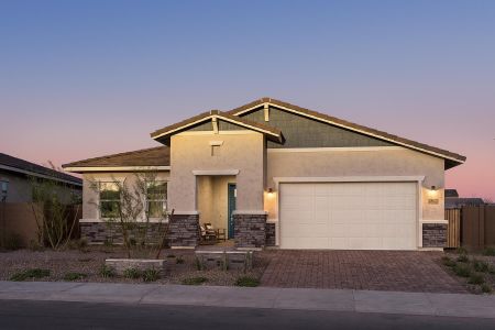 New construction Single-Family house 13624 W Phacelia Ln, Peoria, AZ 85383 Bellwood- photo 0