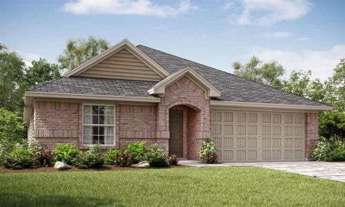 New construction Single-Family house 1132 Flameleaf Drive, Princeton, TX 75407 Serenade- photo 0