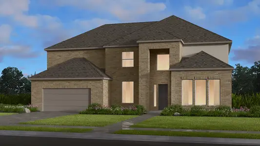 New construction Single-Family house 21615 Cabramatta Field Drive, Cypress, TX 77433 Palisade- photo 0 0