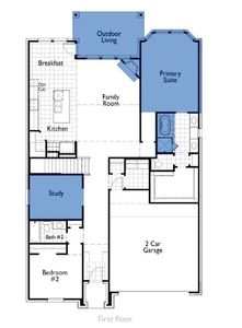 New construction Single-Family house 5068 Westhaven Circle, Denison, TX 75020 Richmond Plan- photo 1 1