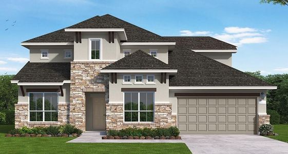 New construction Single-Family house 373 Hollister Dr, Liberty Hill, TX 78642 Zavalla (3253-CM-50)- photo 0