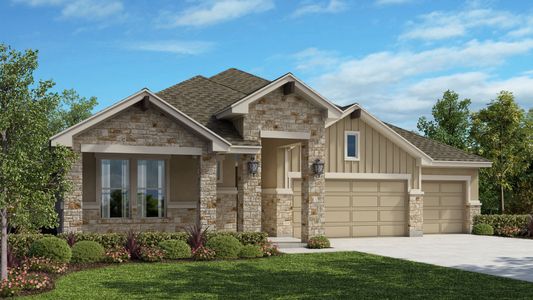 New construction Single-Family house Caporina, 117 Civita Road, Liberty Hill, TX 78642 - photo