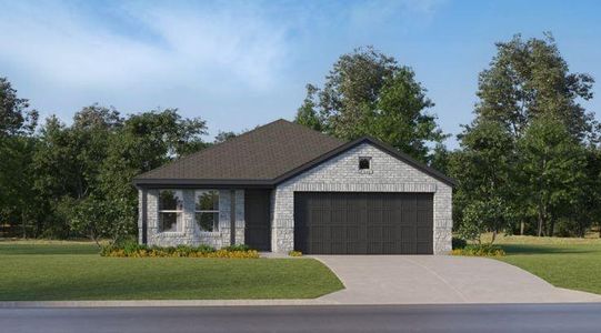 New construction Single-Family house 18635 Scopello Drive, New Caney, TX 77357 Pearce- photo 0