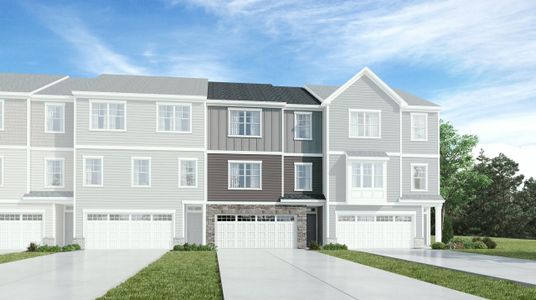 New construction Multi-Family house 2217 Terrawood Drive, Durham, NC 27703 Bailey- photo 0