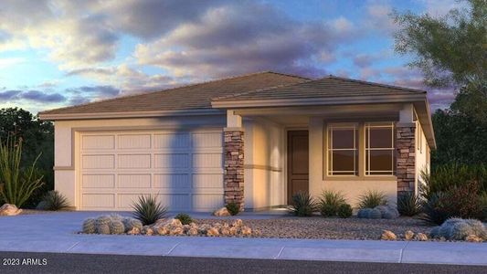New construction Single-Family house 16801 W Desert Mirage Drive, Surprise, AZ 85388 Edmonton- photo 0 0