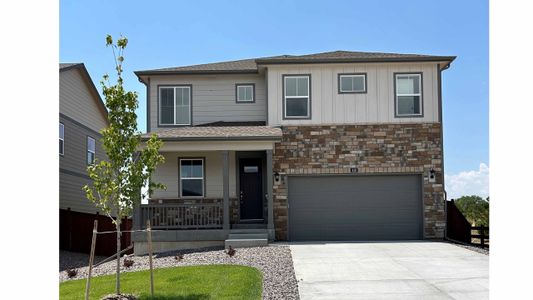 New construction Single-Family house 438 Bluebird Rd., Johnstown, CO 80534 BRIDGEPORT- photo 0