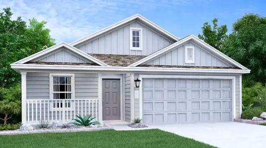 New construction Single-Family house 3626 Greensfield Way, San Antonio, TX 78223 - photo 0 0