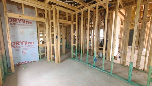 New construction Single-Family house 919 Palo Brea Loop, Hutto, TX 78634 Livingston Homeplan- photo 21 21