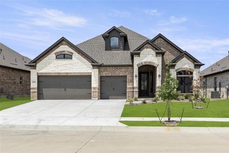 New construction Single-Family house 5404 Millenium Court, Denton, TX 76226 Cedarwood II- photo 0