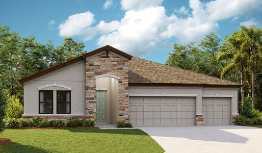 New construction Single-Family house 12832 Twin Bridges Drive, Riverview, FL 33579 - photo 3 3