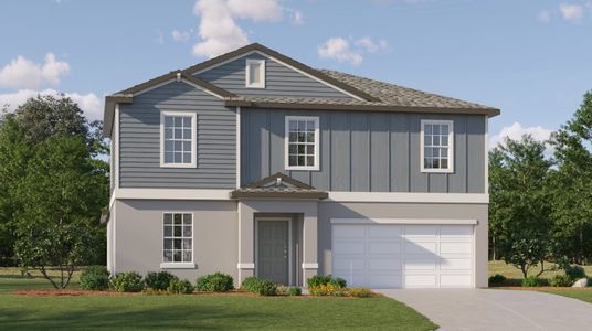 New construction Single-Family house 34839 Kircher Drive, Zephyrhills, FL 33541 Raleigh- photo 0 0