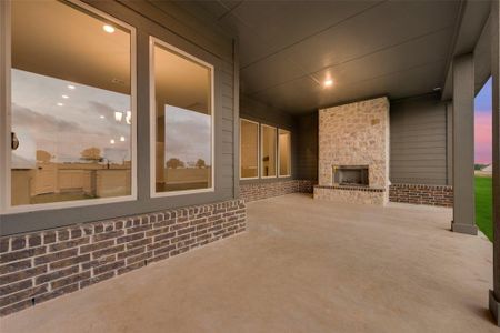 New construction Single-Family house 181 Big Bend Trail, Valley View, TX 76272 Cedar Sage- photo 22 22