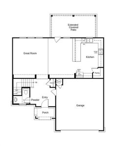 This floor plan features 3 bedrooms, 2 full baths and over 2,200 square feet of living space.