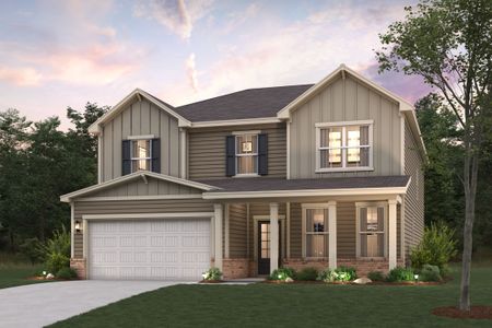 New construction Single-Family house 5558 Rosehall Place, South, Atlanta, GA 30349 Guava- photo 0