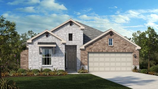 New construction Single-Family house 109 Salado Creek Trail, Bastrop, TX 78602 Enfield- photo 0