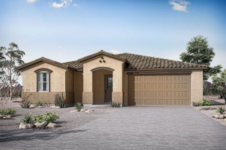New construction Single-Family house 23176 E Happy Rd, Queen Creek, AZ 85142 Dove- photo 0