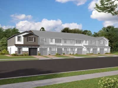 New construction Single-Family house 5037 Prairie Preserve Run, Saint Cloud, FL 34772 Granada - Townhome Series- photo 6 6