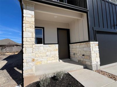 New construction Townhouse house 8597 Meridy Loop, Round Rock, TX 78665 Plan L- photo
