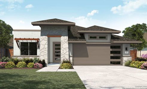 New construction Single-Family house 13523 Valjean Avenue, San Antonio, TX 78253 Premier Series - Palm- photo 0 0
