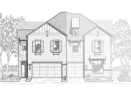 New construction Condo/Apt house 6530 Bramble Cove Lane, Fulshear, TX 77441 Derby Plan- photo 0 0