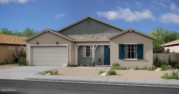 New construction Single-Family house 7739 S Balboa Drive, Queen Creek, AZ 85142 Jerome- photo 0