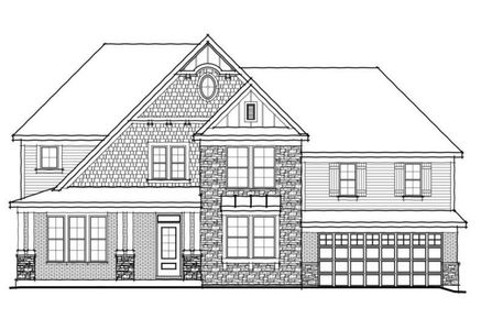 New construction Single-Family house 98 Clear Lake Parkway, Hoschton, GA 30548 - photo 0