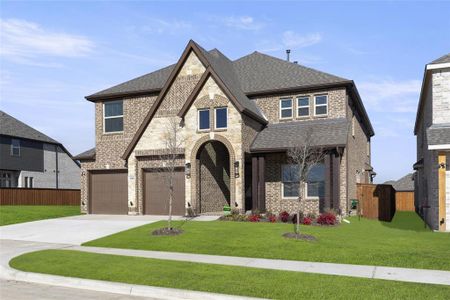 New construction Single-Family house 1508 Allred Drive, Forney, TX 75126 Harvard EW 2F w/Media- photo 1 1