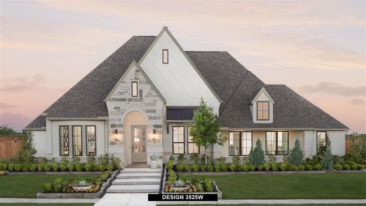 New construction Single-Family house 9006 Boardwalk Place, Manvel, TX 77583 Design 3525W- photo