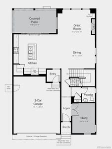 New construction Single-Family house 16551 W 93Rd Avenue, Arvada, CO 80007 Estes- photo