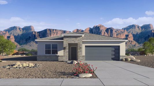 New construction Single-Family house Sanctuary, 18352 West Chama Drive, Surprise, AZ 85387 - photo